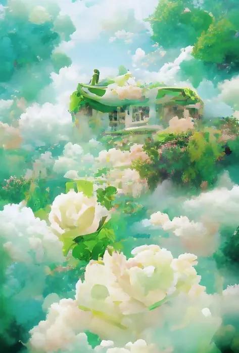 逃离天蓝色房屋